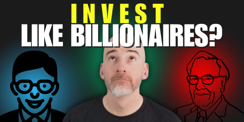 Invest like Billionaires episode thumbnail.