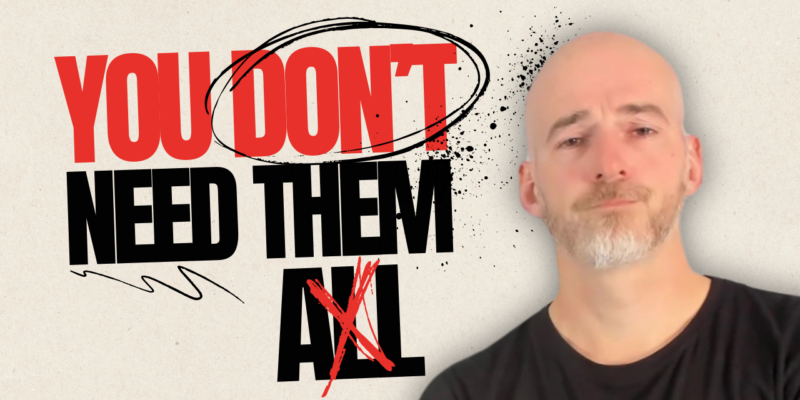 You don't need them all. Episode thumbnail.