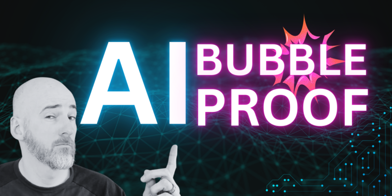 AI bubble proof