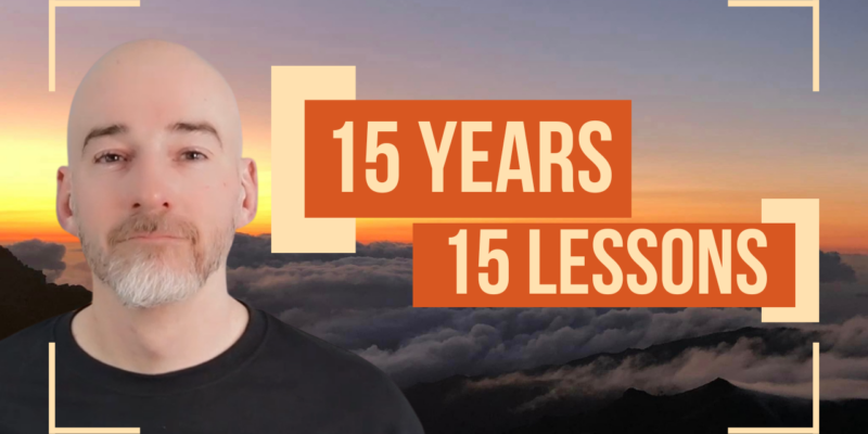 15 years 15 lessons