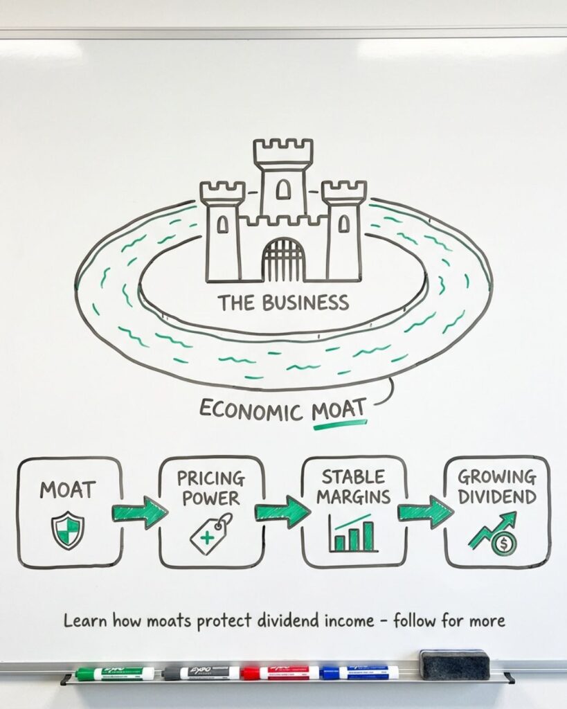 The economic moat concept.