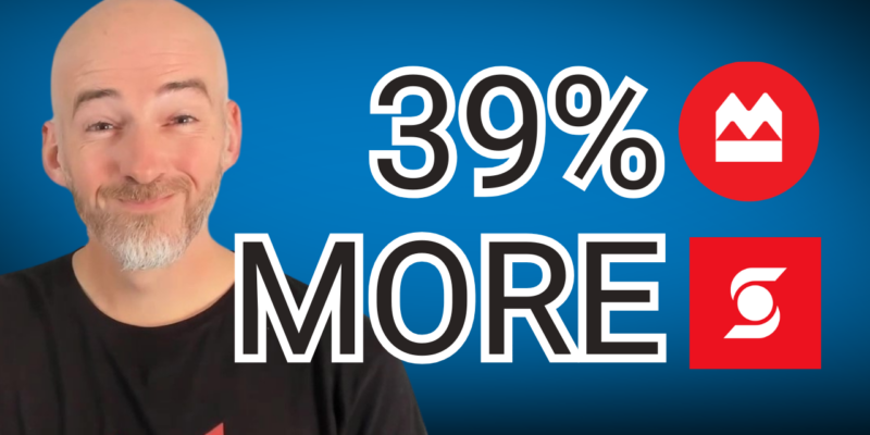 39% more