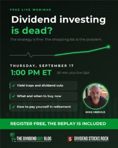Dividend investing is dead? Webinar Invite